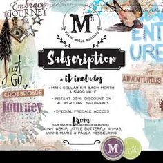 Mixed Media Monthly Subscription